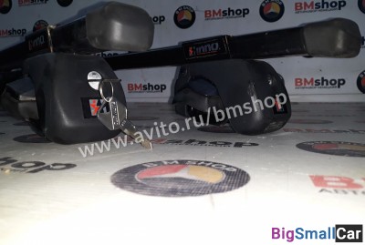 Багажник на крышу inno крепление на рейлинги - купить Алябьево