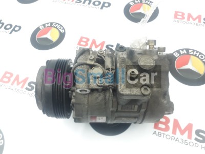 Компрессор кондиционера BMW 523i 1999 E39 M52B25tu 64526910458 - купить Алябьево