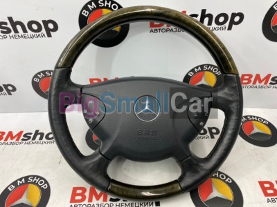 Руль Mercedes E550 2002 W211 113.967 А2114600703 - купить Алябьево