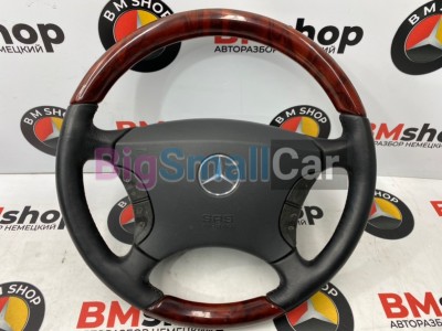 Руль Mercedes S350 2003 W220 112.972 А2204601603 - купить Алябьево