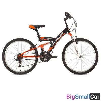 Дорожный велосипед STINGER 24SFV.BANZAI.14BK8 - купить Алябьево