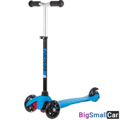 Детский самокат-кикборд 120H.DISCOKIDS.BGBL20 NOVATRACK - купить Алябьево