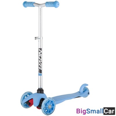 Детский самокат-кикборд 120H.DISCOKIDS.BL20 NOVATRACK - купить Алябьево