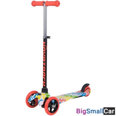 Детский самокат-кикборд 120H.DISCOKIDS.WMC8 NOVATRACK - купить Алябьево