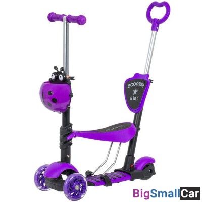 Детский самокат-кикборд FXA.SBDISCOKIDS.VL20 FOXX - купить Алябьево