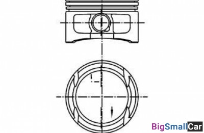 Поршень поштучно kolbenschmidt 99909600 - купить Алябьево