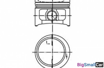 Поршень поштучно ATS MP893502 67.1 плюс 0.5 1x1.2x2 - купить Алябьево