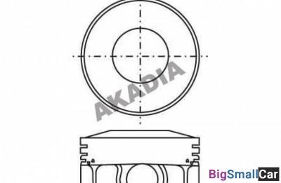 Поршень поштучно ATS MP122410 81.0 плюс 0.5 1.5-1.5-2 2 - купить Алябьево