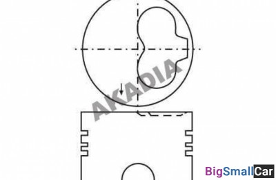 Поршень поштучно mopisan MP904912 1.7D 79,5 плюс 0,5мм - купить Алябьево