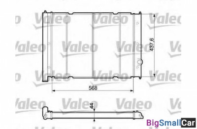 Радиатор охлаждения AVA quality cooling VWA2034 - купить Алябьево