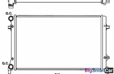 Радиатор охлаждения SAT sgvw0004 - купить Алябьево