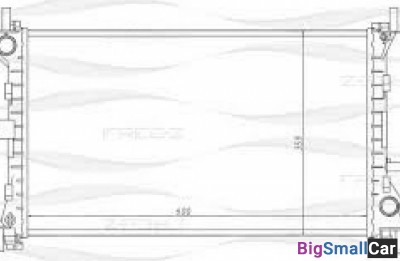 Радиатор охлаждения free-Z KK0149 - купить Алябьево