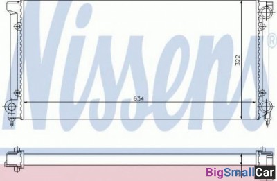 Радиатор охлаждения AVA quality cooling VW2072 - купить Алябьево