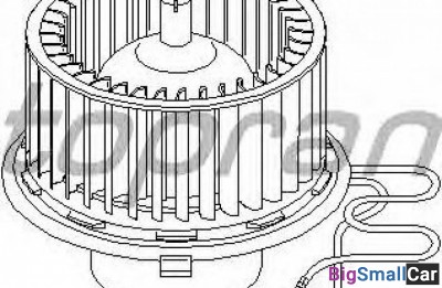 Вентилятор печки hans pries 111353755 - купить Алябьево