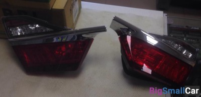Фонари задние в крышку багажника Toyota Camry 55 - купить Алябьево
