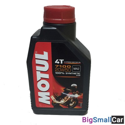 Масло моторное MOTUL 4T SYNTHESE 7100 МА2 20W50 1L 104103 - купить Алябьево