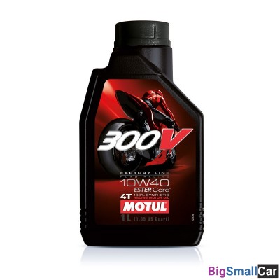 Масло моторное MOTUL 4T 300V FACTORY LINE 10W40 1L NEW 104118 - купить Алябьево