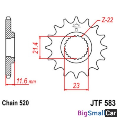 Звезда ведущая JT JTF583.14 - купить Алябьево