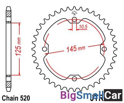 Звезда ведомая JT JTR1857.38 - купить Алябьево