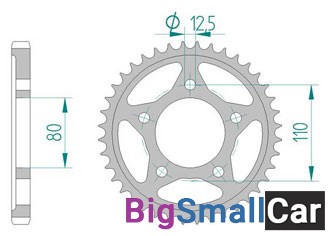 Звезда ведомая AFAM 10605-40 (JTR1334.40) - купить Алябьево
