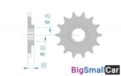 Звезда ведущая AFAM 73303-15 (JTF1902.15) - купить Алябьево