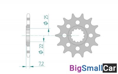 Звезда ведущая AFAM 28404-16 (JTF1516.16)  520 - купить Алябьево