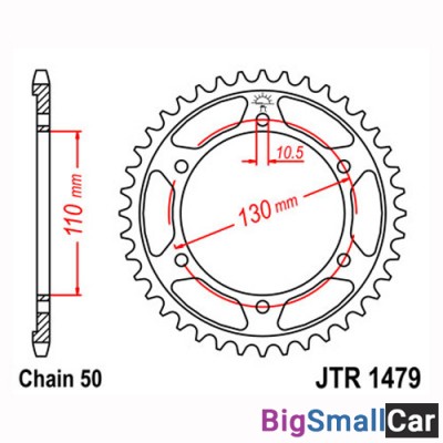 Звезда ведомая JT JTR1479.47 - купить Алябьево