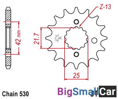 Звезда ведущая JT JTF513.15RB - купить Алябьево