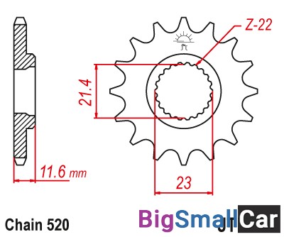 Звезда ведущая JT JTF583.15 - купить Алябьево