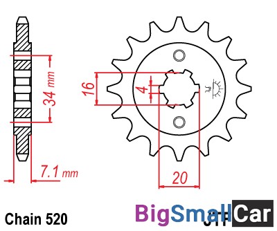 Звезда ведущая JT JTF1903.14 - купить Алябьево