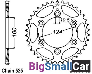 Звезда ведомая JT JTR745.38 - купить Алябьево