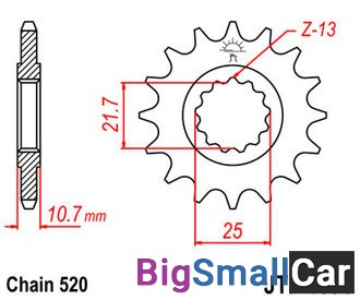 Звезда ведущая JT JTF1595.16RB - купить Алябьево