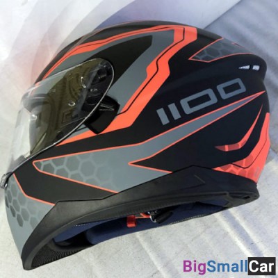 Шлем IXS HX1100 2.2 blk.matt/wh/red L X14082-M32-L - купить Алябьево