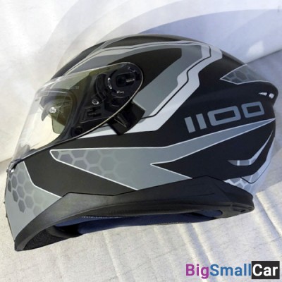 Шлем IXS HX1100 2.2 blk.matt/grey L X14082-M39-L - купить Алябьево