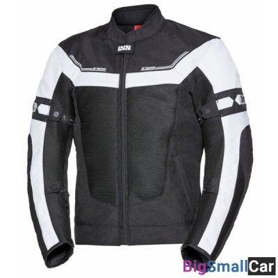 Куртка текстиль IXS Sport Jacke Levante-Air 2.0 blk/wh XL X51056-031-XL - купить Алябьево