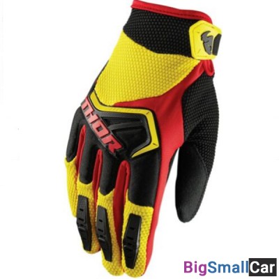 Перчатки THOR S8 Spectrum blk/yel/red XL 3330-4672 - купить Алябьево