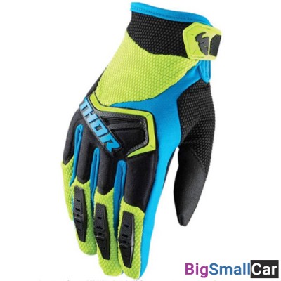 Перчатки THOR S8 Spectrum blk/greenl/blue 2XL 3330-4649 - купить Алябьево