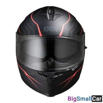 Шлем IXS HX1100 2.1 blk/matt/red XL X14075-M32-XL - купить Алябьево