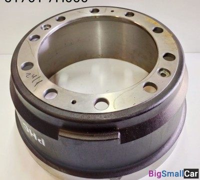 Барабан тормозной Hyundai HD170 HD500 51761-7H000 - купить Алябьево