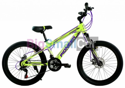 Горные велосипеды PIONEER CENTURION 24/12 lemon-black-blue