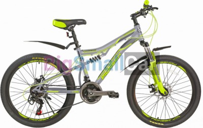 Дорожные велосипеды PIONEER COMANDOR 24/14 gray-green-black - купить Алябьево
