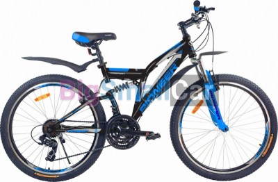 Дорожные велосипеды PIONEER COMFORT 26/19 black-blue-silver - купить Алябьево