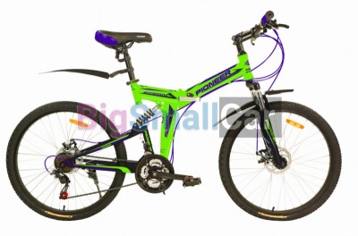 Дорожные велосипеды PIONEER AGGRESSOR 24/14 green-black-blue - купить Алябьево