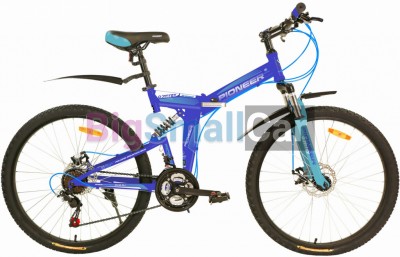 Дорожные велосипеды PIONEER ODYSSEY 26/18 darkblue-blue-white - купить Алябьево